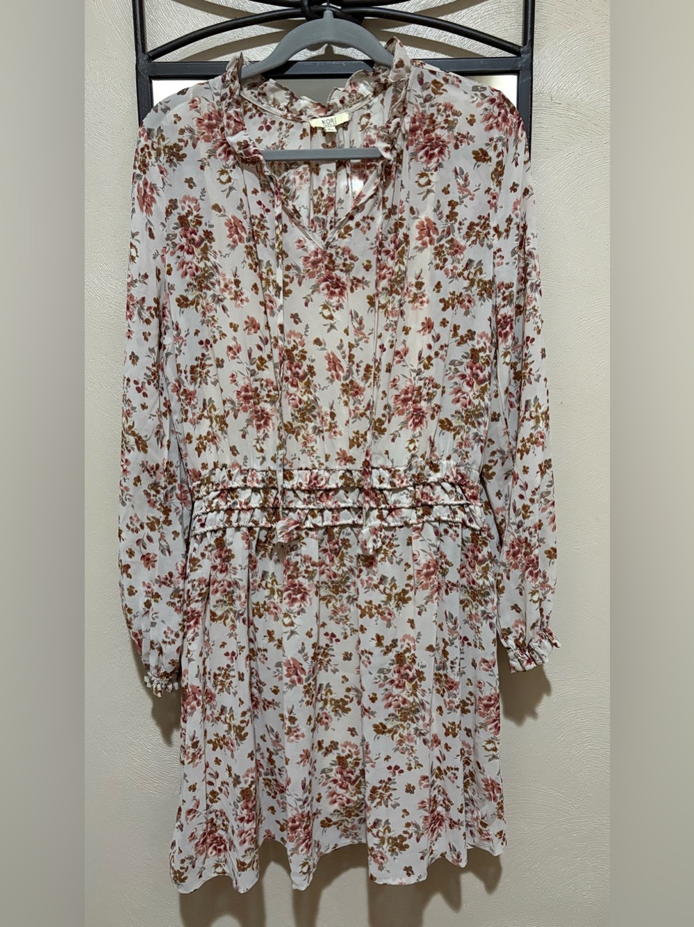 Kori Dress with Floral Print Size L